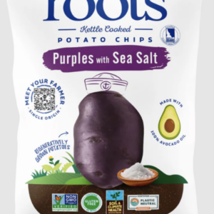 Roots Kettle Cooked Purple Sea Salt Potato Chips
