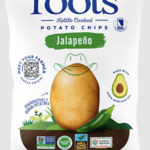 Roots Kettle Cooked Jalepeno Potato Chips