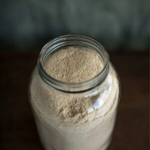 Organic Hard White Wheat Flour, Freshly Milled