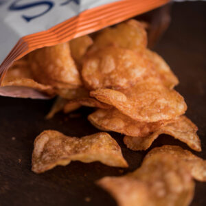 Roots Kettle Cooked Barbeque Potato Chips Small Bag 1.5 oz