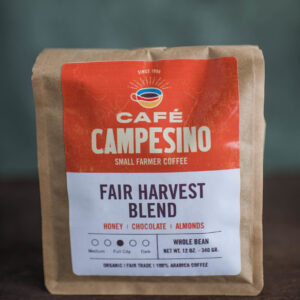 Organic fair-trade Coffee Beans ~ 12 oz.