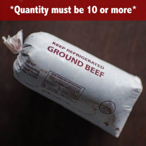 100% Grass Fed Ground Beef (10 lbs. or more)